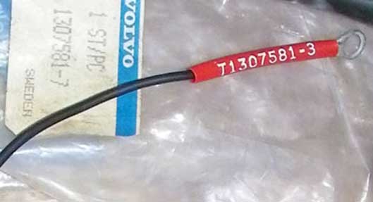 Volvo 240 ignition harness PN
                                  1307581.