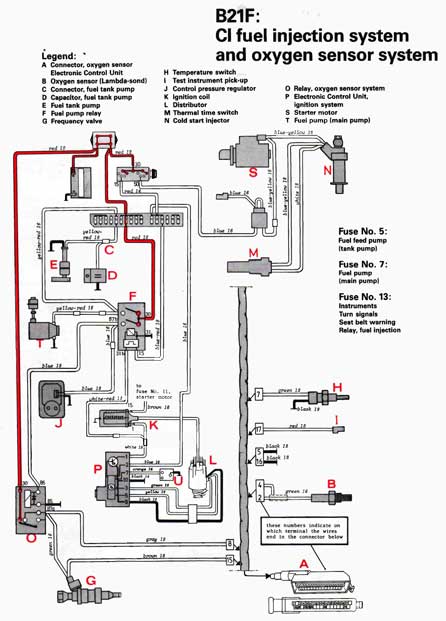 Volvo Fuel Pump and Relay Page Volvo 960 Wiring-Diagram 240Turbo.com