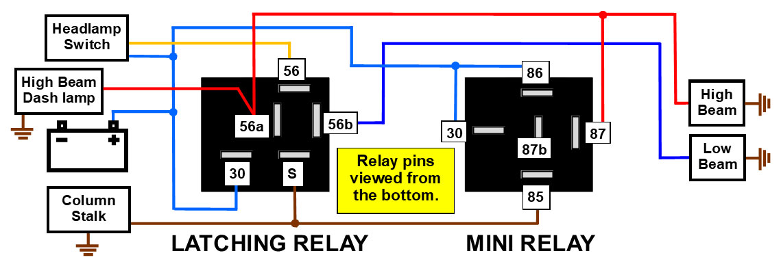 Creating a Volvo Headlight Relay