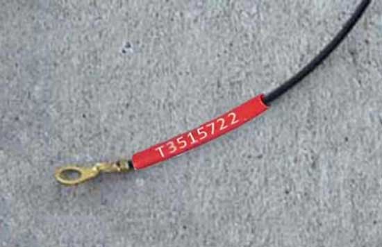 Volvo 1983-84 240 ignition wire harness PN 3515372.