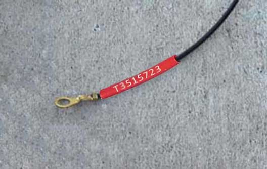 Volvo 1983-84 240 ignition wire harness PN 3515373.