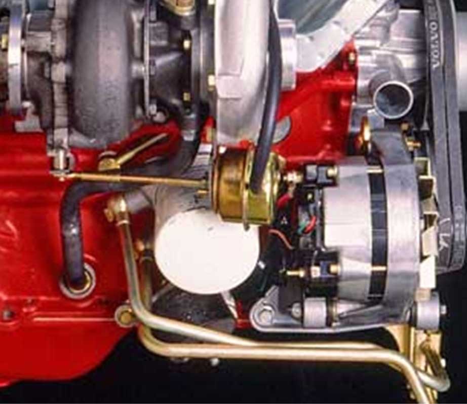 Adapter crankcase ventilation Volvo B230