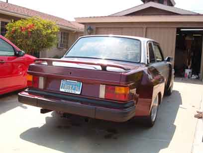 Tim Otter's 1980 Volvo 242 DL