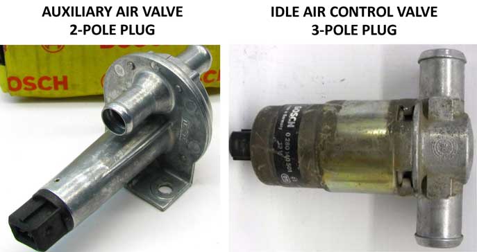 Volvo 240 auxiliary air valve.