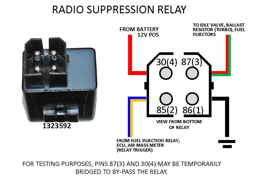 1323592 Volvo Noise
                                Suppression Relay
