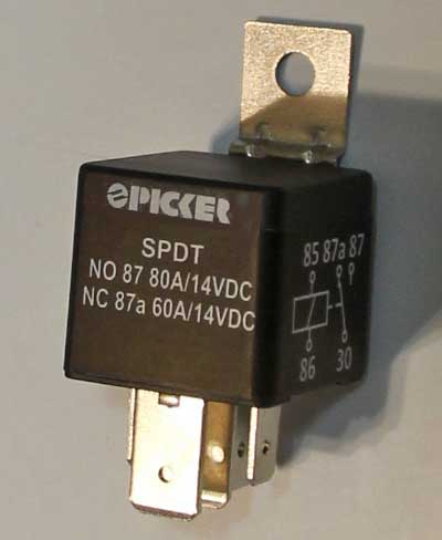 Picker 80A High
                                      Current Relay